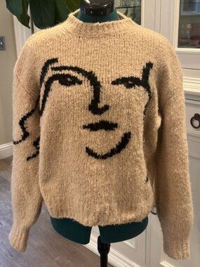 Paloma Wool Wink Anita Sweater - Ecru Size Small